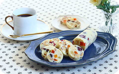 国産白桃使用 白桃香るチーズ風味のドルチェサラミ