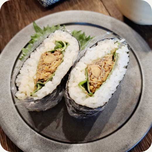 さばのおにぎらず イメージ